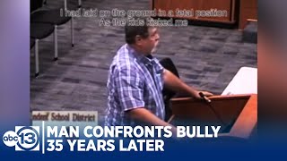 Bullied Man Confronts Alleged Childhood Bully 35 Years Later [upl. by Rhee]