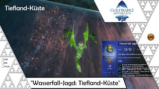 WasserfallJagd TieflandKüste Chasing Waterfalls Lowland Shore  Erfolg  Guild Wars 2 JW [upl. by Ledoux471]