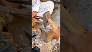 Restoration of axe 🪓 handmade amazing axe youtubeshorts trending broken blacksmith [upl. by Shamma]