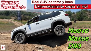 NUEVO MAXUS D90 4X4 ❗❗  literalmente te llevará a TODAS PARTES💥😍🌳🌲🌴 una gran sorpresa [upl. by Novat]