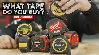 Toolsday How to DECIDE which TAPE MEASURE to BUY [upl. by Ilsa]