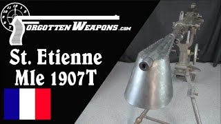 The St Etienne Mle 1907 Frances Domestic Heavy Machine Gun [upl. by Inal]