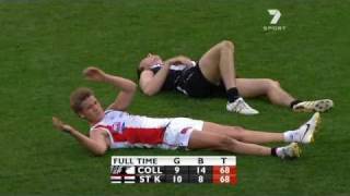 HQ AFL 2010 Grand Final  Collingwood v St Kilda  Final 5 Minutes [upl. by Yrahcaz]