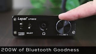 Lepai 200W Bluetooth Amplifier  Product Spotlight [upl. by Akeinahs849]