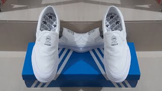 Review Adidas Nizza RF Slipon White [upl. by Sillad]