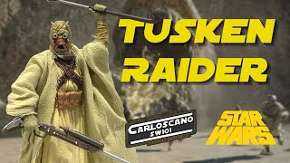 Los Moradores de las Arenas ☀️ Tusken Raider Black Series Archive STAR WARS A New Hope  Español [upl. by Thain]