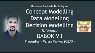 Concept Modelling Data Modelling Decision Modelling BA Exam Tutorial [upl. by Copeland]