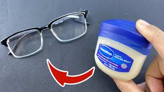 Just Do One Thing And The Scratches On Your Glasses Disappear Immediately 💥 Surprising 🤯 [upl. by Deena]