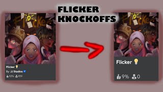 Playing FLICKER KNOCKOFFS Live [upl. by Ahseihs365]