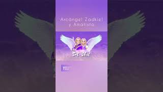 Arcángel Zadkiel y Amatista ✧ Música Angelical ✧ Arcangeles Shorts [upl. by Putscher730]