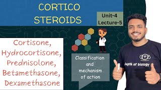 Corticosteroids  Cortisone  Hydrocortisone  Prednisolone  Betamethasone  Dexamethasone [upl. by Rozella195]