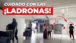 Estafas y robos en el aeropuerto de París ⚠️ [upl. by Xuaegram487]