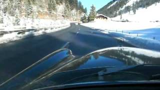 Mercedes Benz 280SE W108 Winterfahrt in den Alpen [upl. by Oilicec]