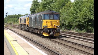 Freight Trains at Leamington Spa  Wednesday 19th June 2024  Part 1 of 3 [upl. by Acinnej29]