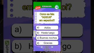 Como se fala essas palavras em Espanhol  🤓🧠✅ quiz diversão espanhol fyy paravoce [upl. by Gertrud]