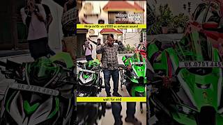 Kawasaki ninja zx10r vs z1000 sc exhaust ðŸ¤¬sound viralzx10rz1000exhaust [upl. by Weiman712]