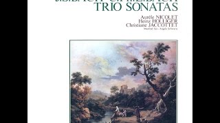 C Ph BACH TRIO SONATAS  Nicolet Holliger [upl. by Aihsila694]