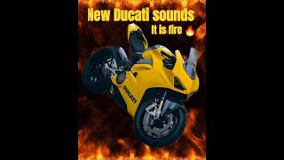 New Ducati Flying 🪽 Machine exhaust sound motogp automobile motorsport shortsfeed ultimateaero [upl. by Stilla]