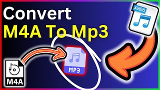 How To Convert M4A To Mp3 Online Laptop amp Pc  Step By Step Guide [upl. by Herrah]