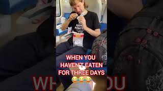 When you havent eaten for days 😂😂😂 funnyvideos [upl. by Ploss]