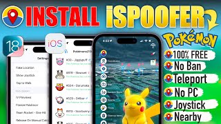 Pokémon GO Spoofing FREE 2024 – Ultimate iSpoofer Guide [upl. by Eidlog72]