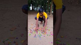 Survival Skills In Forest  Candies amp lollipop hidden inside the shoe 😱 shorts youtubeshorts [upl. by Munniks]