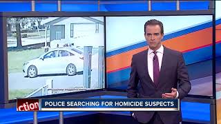 Tampa Police search for homicide suspects [upl. by Mei]