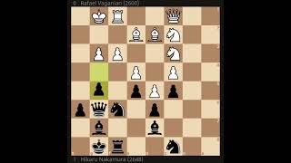 2007 Barcelone Rafael Vaganian Hikaru Nakamura chess cờvua chessgrandmaster games шахматы [upl. by Schober]