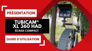 Tubicam XL 360 HAD V2  Caméra dinspection de canalisations  Écran compact [upl. by Eriuqs]