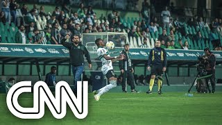 Coritiba anuncia saída do técnico Gustavo Morínigo  CNN DOMINGO [upl. by Ilona]