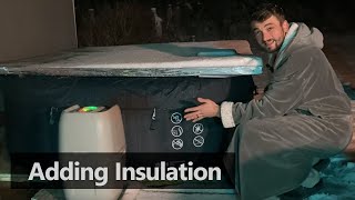 Winterizing My Inflatable Hot Tub in Michigan  Effective Insulation Tips for Cold Weather [upl. by Eerok]