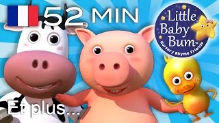 À la ferme de Mathurin  Et encore plus de comptines  LittleBabyBum [upl. by Kiyoshi785]