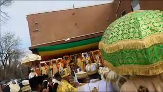 Ethiopian Orthodox Tewahdeo Church  Ketera  Eve of Timket Epiphany [upl. by Dieter928]