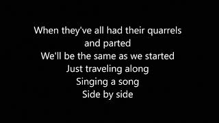 Side by Side Lyrics [upl. by Ramaj]