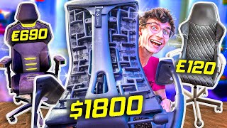 100 vs 1800 Gaming Chair 😦 [upl. by Aiotal]