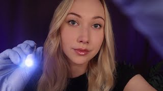 ASMR Eye Exam For Sleepy Eyes  UpClose Personal Attention 💤 [upl. by Akinoj]