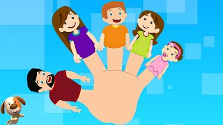 5 Finger Family  More Nursery Rhymes for Babies [upl. by Chabot]