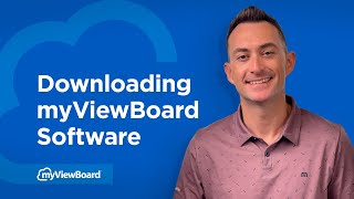 myViewBoard Downloading myViewBoard Software [upl. by Cormier]