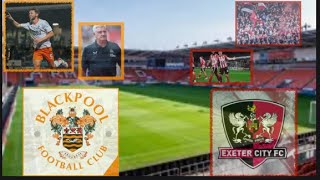 Blackpool vs Exeter city preview🍊🍊🍊 blackpoolfc football blackpoolfanchannel [upl. by Marsland]