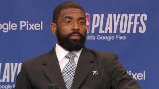 Kyrie Irving talks Luka amp Game 6 Win vs Clippers Postgame Interview 🎤 [upl. by Ynaffyt]