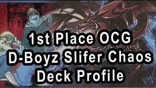 1st Place OCG DBoyz Slifer Chaos Piper Deck Profile [upl. by Ludlew]