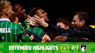 Extended Highlights  Yeovil Town 21 WestonsuperMare [upl. by Anairb]