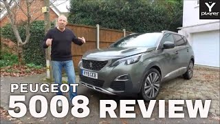 Peugeot 5008 best large family car seven seats economical Peugeot 5008 Review amp Road Test [upl. by Lindsay154]