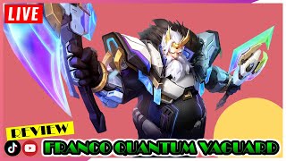 Review Skin Franco Quantum Vaguard shorts mobilelegends [upl. by Cull]