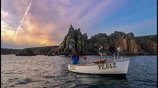 A Morning In The Life Of A Small Boat Fisherman In Cornwall Uk [upl. by Ellenad]