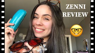 ZENNI OPTICAL REVIEW Try on haul 7 pairs [upl. by Gentille]