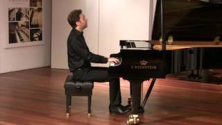 Edvard Grieg Lyric Pieces op 43 No 1 Butterfly Schmetterling  Benjamin Moser [upl. by Nadda]