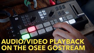 AudioVideo Playback On The Osee GoStream Duet [upl. by Eerrehc498]