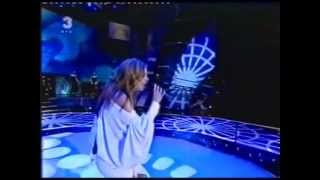 Ana Nikolic  Januar  LIVE  Beovizija  TV RTS 2003 [upl. by Sweeney]