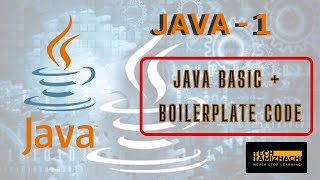 Java  1  Basics of Java Programming  Boilerplate Code in Java Language  Tech Tamizhachi java [upl. by Anirbaz]